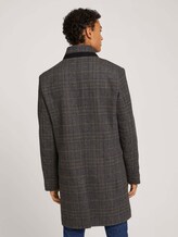 Wollmantel - Männer - white black big check Wollmantel - Männer - white black big check - 2 - TOM TAILOR Denim