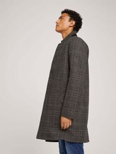 Wollmantel - Männer - white black big check Wollmantel - Männer - white black big check - 5 - TOM TAILOR Denim