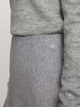 uitlopende minirok - Vrouwen - Light Silver Grey Mélange uitlopende minirok - Vrouwen - Light Silver Grey Mélange - 9 - TOM TAILOR Denim