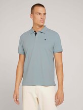Poloshirt met geborduurd logo - Mannen - light ice blue Poloshirt met geborduurd logo - Mannen - light ice blue - 1 - TOM TAILOR