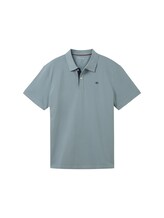 TOM TAILOR Herren Basic Poloshirt, grün, Uni, Gr. S