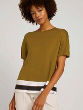 T-shirt van lyocell - Vrouwen - green clay T-shirt van lyocell - Vrouwen - green clay - 5 - Mine to five