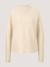 trui van biologisch katoen - Vrouwen - soft creme beige trui van biologisch katoen - Vrouwen - soft creme beige - 7 - TOM TAILOR Denim