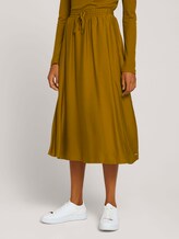 Basic maxi skirt - Women - green clay Basic maxi skirt - Women - green clay - 1 - Mine to five