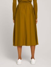 Basic maxi skirt - Women - green clay Basic maxi skirt - Women - green clay - 2 - Mine to five