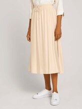 Fließender Midirock - Frauen - maple cream Fließender Midirock - Frauen - maple cream - 1 - Mine to five
