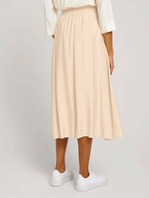 Fließender Midirock - Frauen - maple cream Fließender Midirock - Frauen - maple cream - 2 - Mine to five
