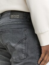 slim Piers jeans with organic cotton - Men - used dark stone grey denim slim Piers jeans with organic cotton - Men - used dark stone grey denim - 9 - TOM TAILOR Denim
