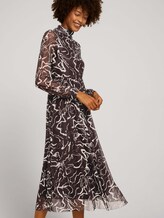 midi-jurk met motief - Vrouwen - brown marble design midi-jurk met motief - Vrouwen - brown marble design - 5 - Mine to five