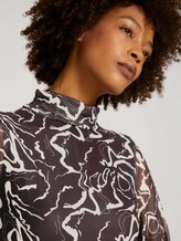 midi-jurk met motief - Vrouwen - brown marble design midi-jurk met motief - Vrouwen - brown marble design - 9 - Mine to five