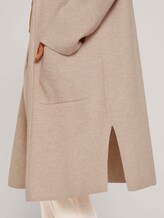 Langer Cardigan mit Taschen - Frauen - powder beige melange Langer Cardigan mit Taschen - Frauen - powder beige melange - 9 - Mine to five