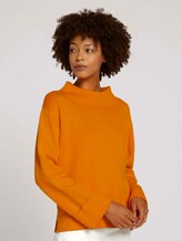 Sweatshirt mit Stehkragen - Frauen - pumpkin spice Sweatshirt mit Stehkragen - Frauen - pumpkin spice - 1 - Mine to five