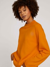 Sweatshirt mit Stehkragen - Frauen - pumpkin spice Sweatshirt mit Stehkragen - Frauen - pumpkin spice - 5 - Mine to five