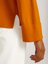 Sweatshirt mit Stehkragen - Frauen - pumpkin spice Sweatshirt mit Stehkragen - Frauen - pumpkin spice - 9 - Mine to five