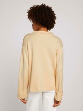 sweatshirt met rolkraag - Vrouwen - maple cream sweatshirt met rolkraag - Vrouwen - maple cream - 2 - Mine to five