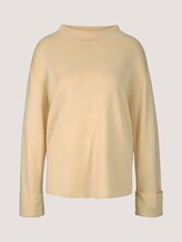 sweatshirt met rolkraag - Vrouwen - maple cream sweatshirt met rolkraag - Vrouwen - maple cream - 7 - Mine to five