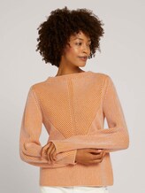 gerippter Pullover - Frauen - pumpkin spice gerippter Pullover - Frauen - pumpkin spice - 1 - Mine to five