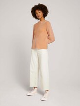 gerippter Pullover - Frauen - pumpkin spice gerippter Pullover - Frauen - pumpkin spice - 3 - Mine to five
