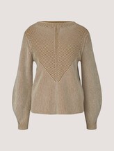 ribbed sweater - Women - green clay ribbed sweater - Women - green clay - 7 - Mine to five