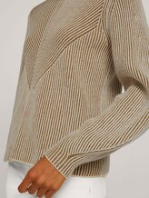 ribbed sweater - Women - green clay ribbed sweater - Women - green clay - 9 - Mine to five