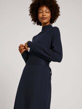 geripptes Kleid - Frauen - Sky Captain Blue geripptes Kleid - Frauen - Sky Captain Blue - 5 - Mine to five