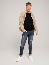 strukturiertes Sweatshirt - Männer - Black strukturiertes Sweatshirt - Männer - Black - 3 - TOM TAILOR Denim