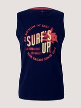 Tanktop mit Print - Männer - Sailor Blue Tanktop mit Print - Männer - Sailor Blue - 7 - TOM TAILOR