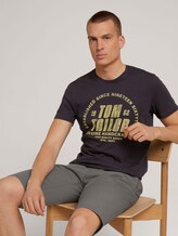 T-Shirt mit Print - Männer - Tarmac Grey T-Shirt mit Print - Männer - Tarmac Grey - 5 - TOM TAILOR