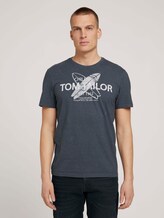 T-Shirt mit Print - Männer - Tarmac Grey T-Shirt mit Print - Männer - Tarmac Grey - 1 - TOM TAILOR