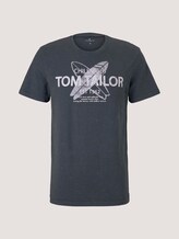 T-Shirt mit Print - Männer - Tarmac Grey T-Shirt mit Print - Männer - Tarmac Grey - 7 - TOM TAILOR