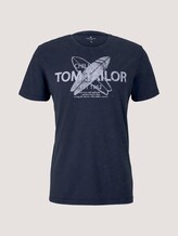 T-Shirt mit Print - Männer - Sailor Blue T-Shirt mit Print - Männer - Sailor Blue - 7 - TOM TAILOR