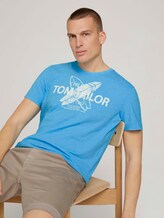 T-Shirt mit Print - Männer - aquarius turquoise T-Shirt mit Print - Männer - aquarius turquoise - 5 - TOM TAILOR