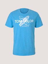 T-Shirt mit Print - Männer - aquarius turquoise T-Shirt mit Print - Männer - aquarius turquoise - 7 - TOM TAILOR