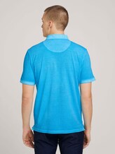 Lichte wassing poloshirt - Mannen - aquarius turquoise Lichte wassing poloshirt - Mannen - aquarius turquoise - 2 - TOM TAILOR