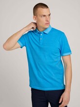 Lichte wassing poloshirt - Mannen - aquarius turquoise Lichte wassing poloshirt - Mannen - aquarius turquoise - 5 - TOM TAILOR