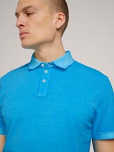 Lichte wassing poloshirt - Mannen - aquarius turquoise Lichte wassing poloshirt - Mannen - aquarius turquoise - 9 - TOM TAILOR