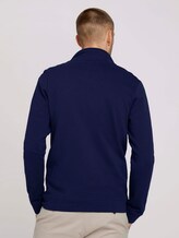 Sweatjacke mit Stehkragen - Männer - Sailor Blue Sweatjacke mit Stehkragen - Männer - Sailor Blue - 2 - TOM TAILOR