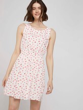 Ärmelloses Minikleid mit Blumenmuster - Frauen - light flower print Ärmelloses Minikleid mit Blumenmuster - Frauen - light flower print - 5 - TOM TAILOR Denim