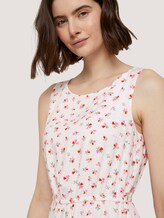 Ärmelloses Minikleid mit Blumenmuster - Frauen - light flower print Ärmelloses Minikleid mit Blumenmuster - Frauen - light flower print - 9 - TOM TAILOR Denim