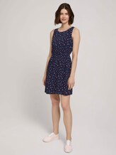 Ärmelloses Minikleid mit Blumenmuster - Frauen - navy flower print Ärmelloses Minikleid mit Blumenmuster - Frauen - navy flower print - 3 - TOM TAILOR Denim