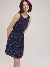 Ärmelloses Minikleid mit Blumenmuster - Frauen - navy flower print Ärmelloses Minikleid mit Blumenmuster - Frauen - navy flower print - 5 - TOM TAILOR Denim