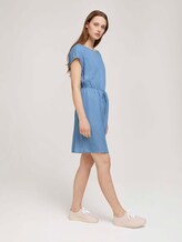 Mini Jeanskleid mit TENCEL™ Lyocell - Frauen - light stone bright blue denim Mini Jeanskleid mit TENCEL™ Lyocell - Frauen - light stone bright blue denim - 3 - TOM TAILOR Denim
