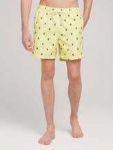 gemusterte Swim Shorts - Männer - yellow tucan print gemusterte Swim Shorts - Männer - yellow tucan print - 1 - TOM TAILOR Denim
