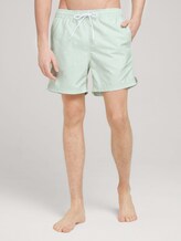 gemusterte Swim Shorts - Männer - mint white summer palm print gemusterte Swim Shorts - Männer - mint white summer palm print - 1 - TOM TAILOR Denim