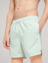 gemusterte Swim Shorts - Männer - mint white summer palm print gemusterte Swim Shorts - Männer - mint white summer palm print - 9 - TOM TAILOR Denim