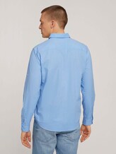 Hemd mit Brusttasche - Männer - Soft Charming Blue Hemd mit Brusttasche - Männer - Soft Charming Blue - 2 - TOM TAILOR