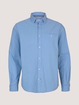 Hemd mit Brusttasche - Männer - Soft Charming Blue Hemd mit Brusttasche - Männer - Soft Charming Blue - 7 - TOM TAILOR