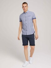kariertes Hemd - Männer - Navy Pint Stripe kariertes Hemd - Männer - Navy Pint Stripe - 3 - TOM TAILOR