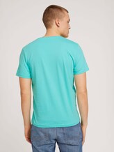 Logo Print T-Shirt - Männer - lake blue Logo Print T-Shirt - Männer - lake blue - 2 - TOM TAILOR