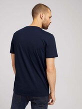 Basic T-Shirt - Männer - Dark Blue Basic T-Shirt - Männer - Dark Blue - 2 - TOM TAILOR